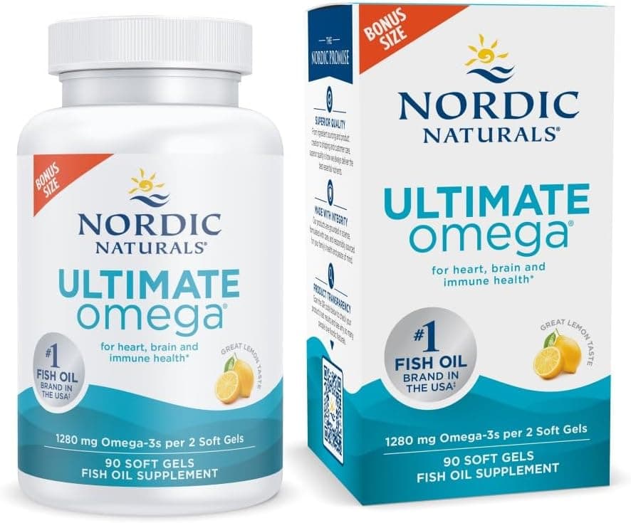 Ultimate Omega Fish Oil Soft Gels